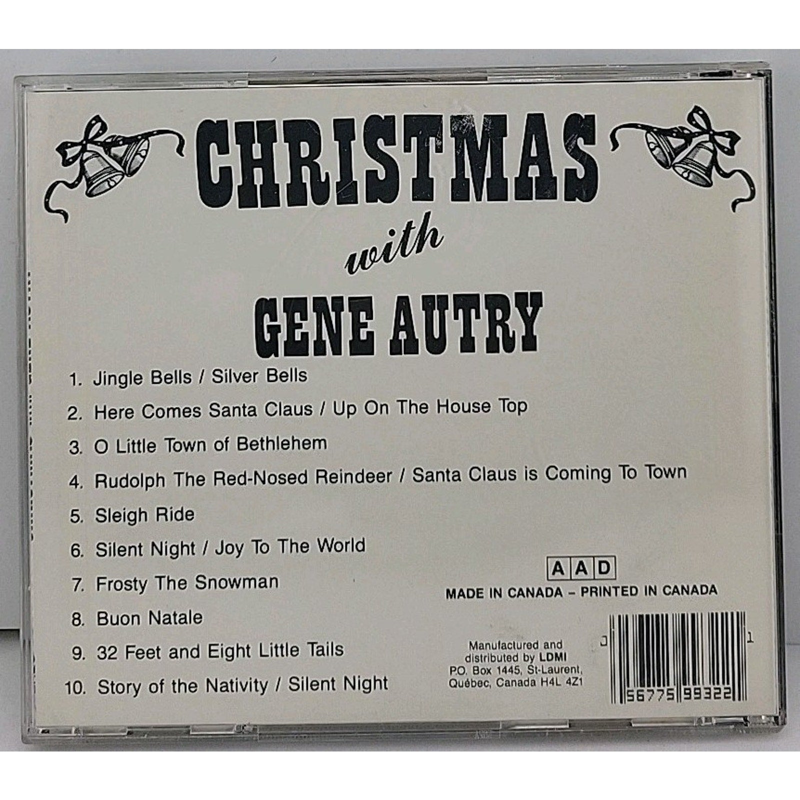 Christmas With Gene Autry Featuring Rudolph The Red-Nosed Reindeer CD