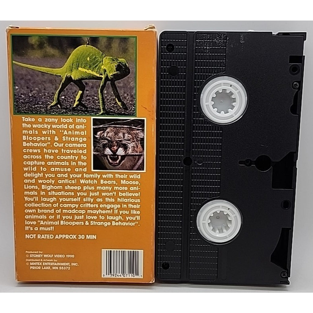 Animal Bloopers (VHS)