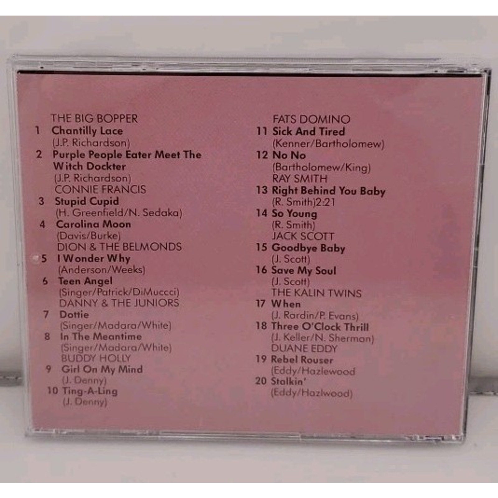The Singles Original Original Single Compilation Of The Year 1958 Vol 1 (CD)