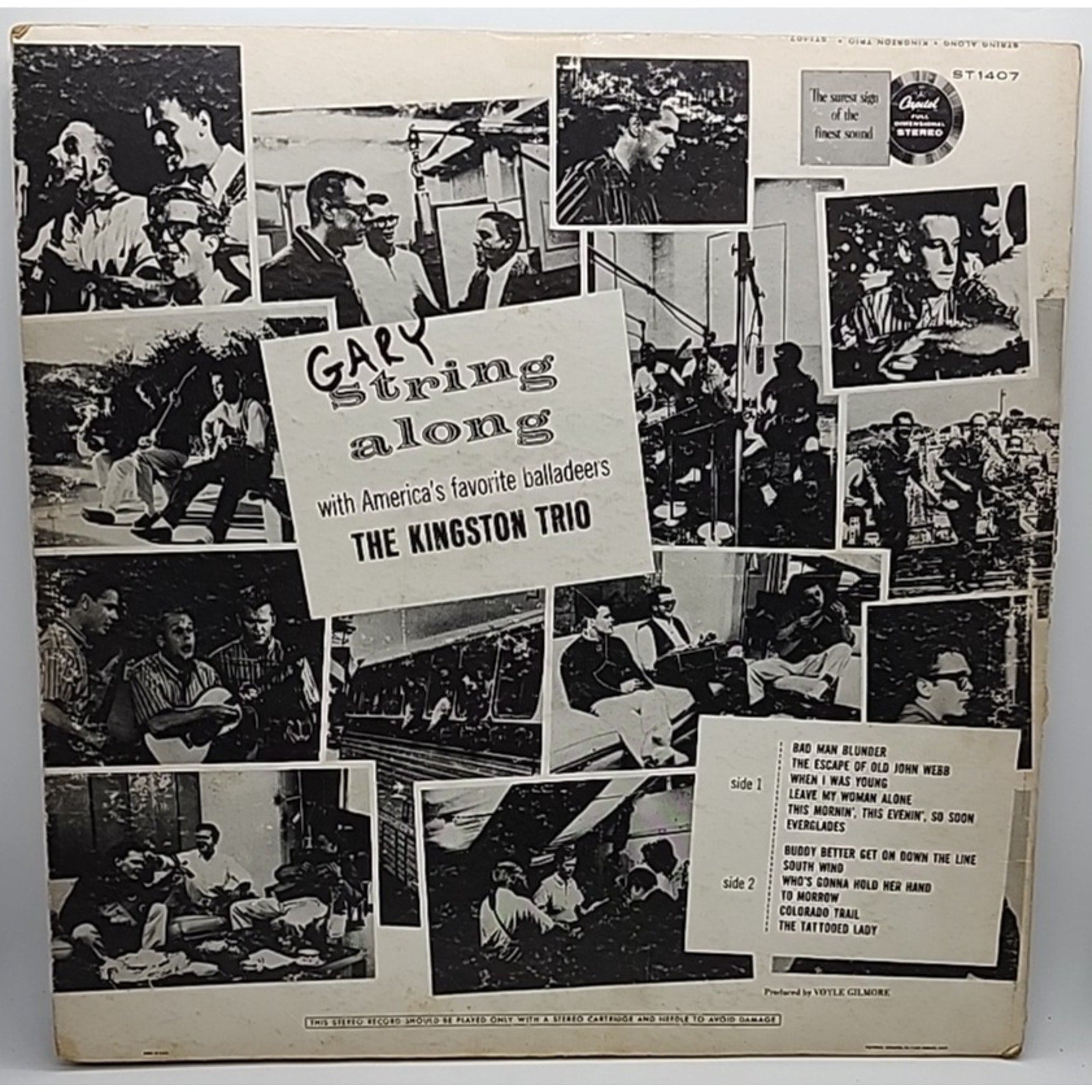 The Kingston Trio-String Along (Record)
