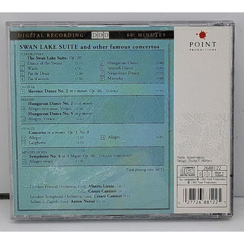 The Great Swan Lake Suite And Other Famous Concertos (CD, Point Prod. Holland)