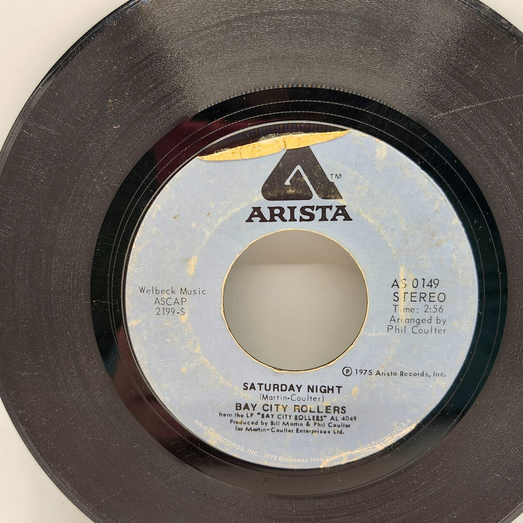 Marlina / Saturday Night by Bay City Rollers (Record) - AS-0149