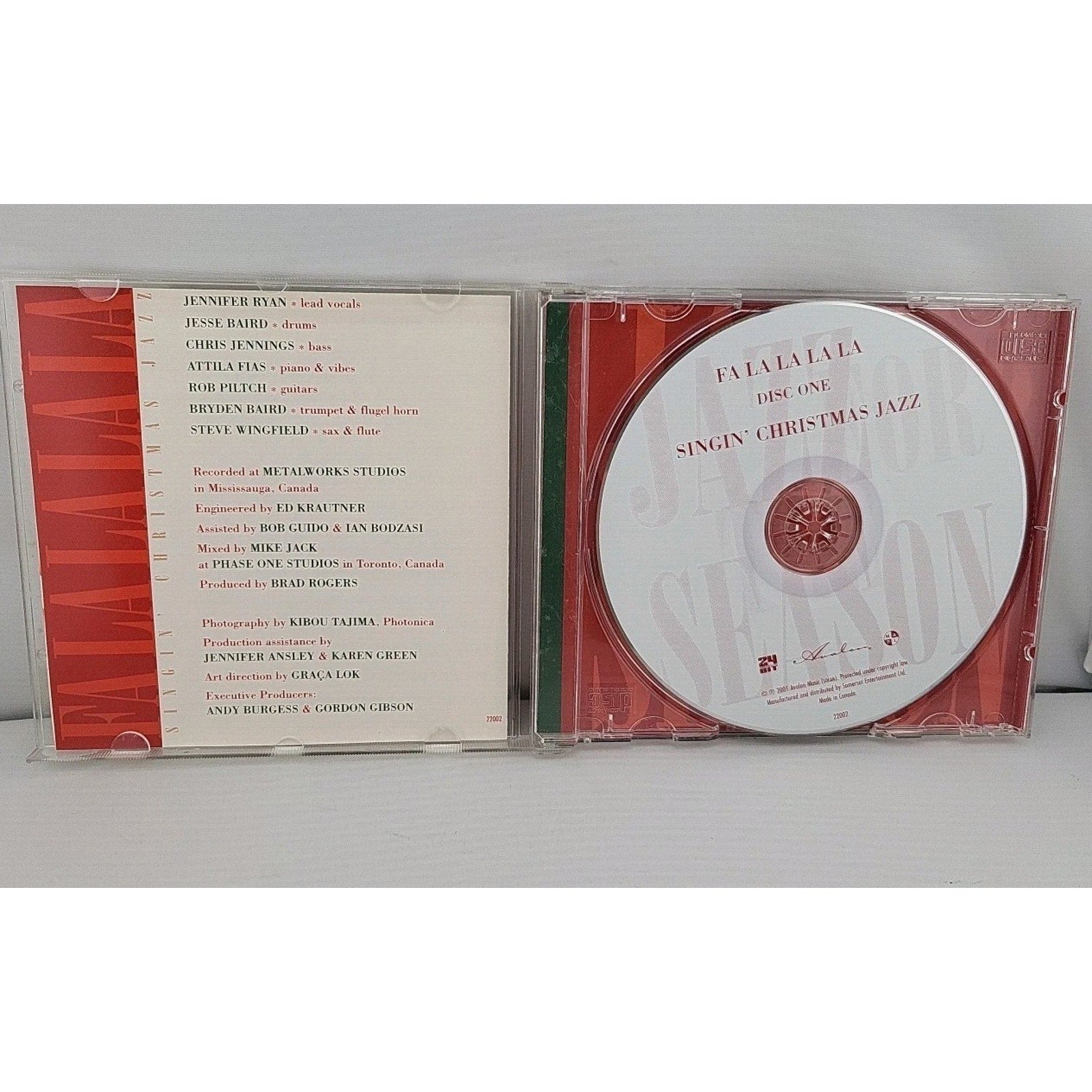 Fa La La La La Disc One: Singin' Christmas Jazz (CD)