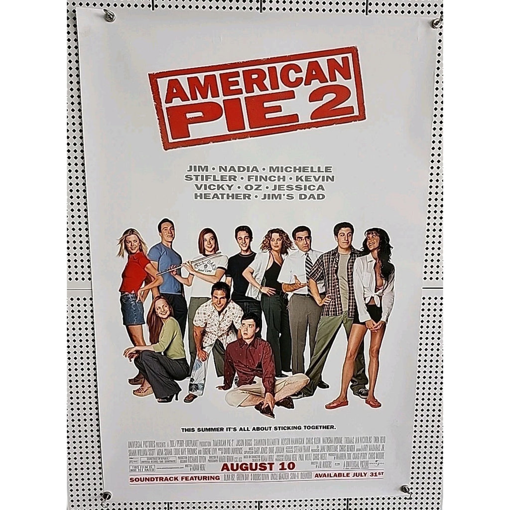 American Pie 2 - Original DS Movie Poster 27x40 D/S - 2001