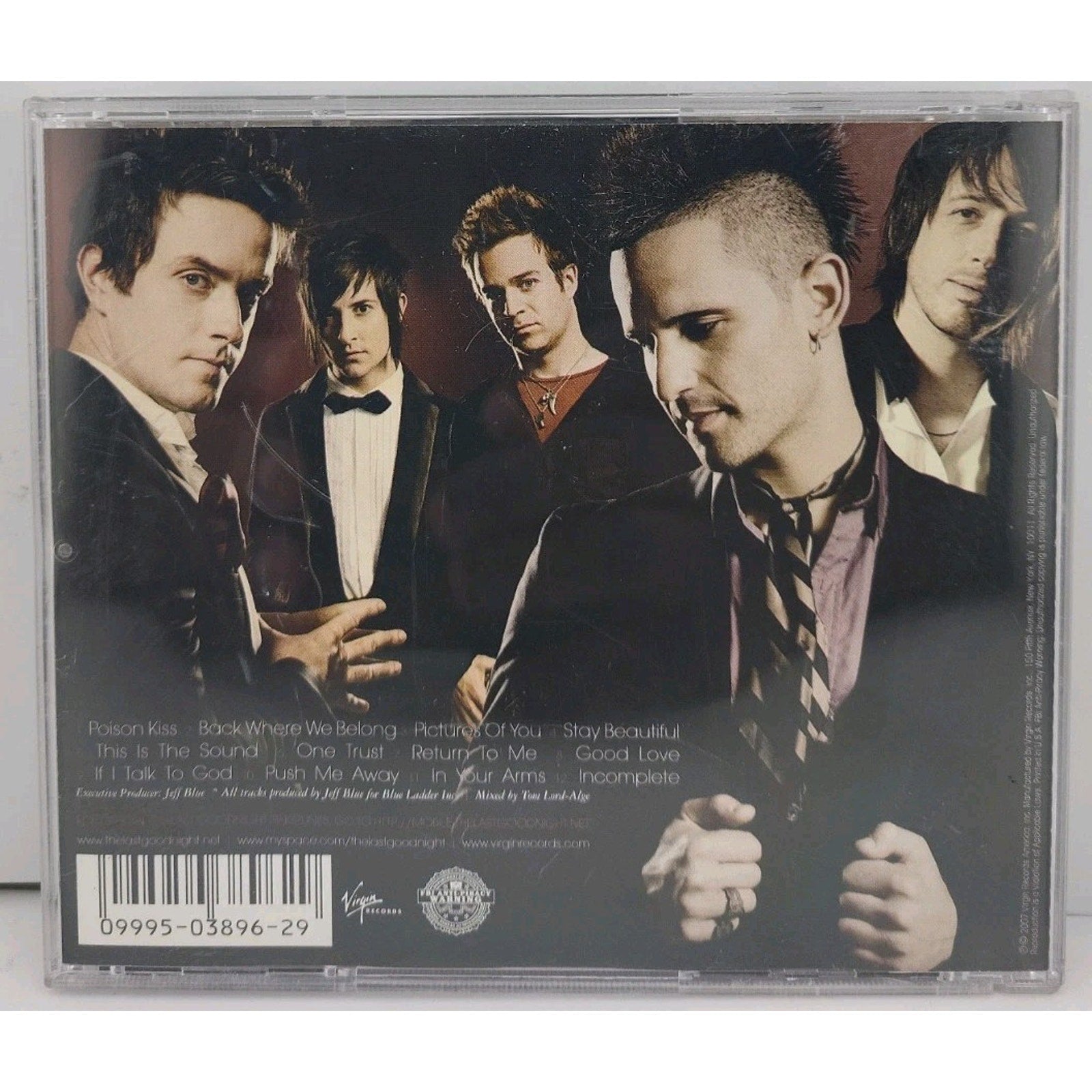 Poison Kiss by The Last Goodnight (CD, 2007)