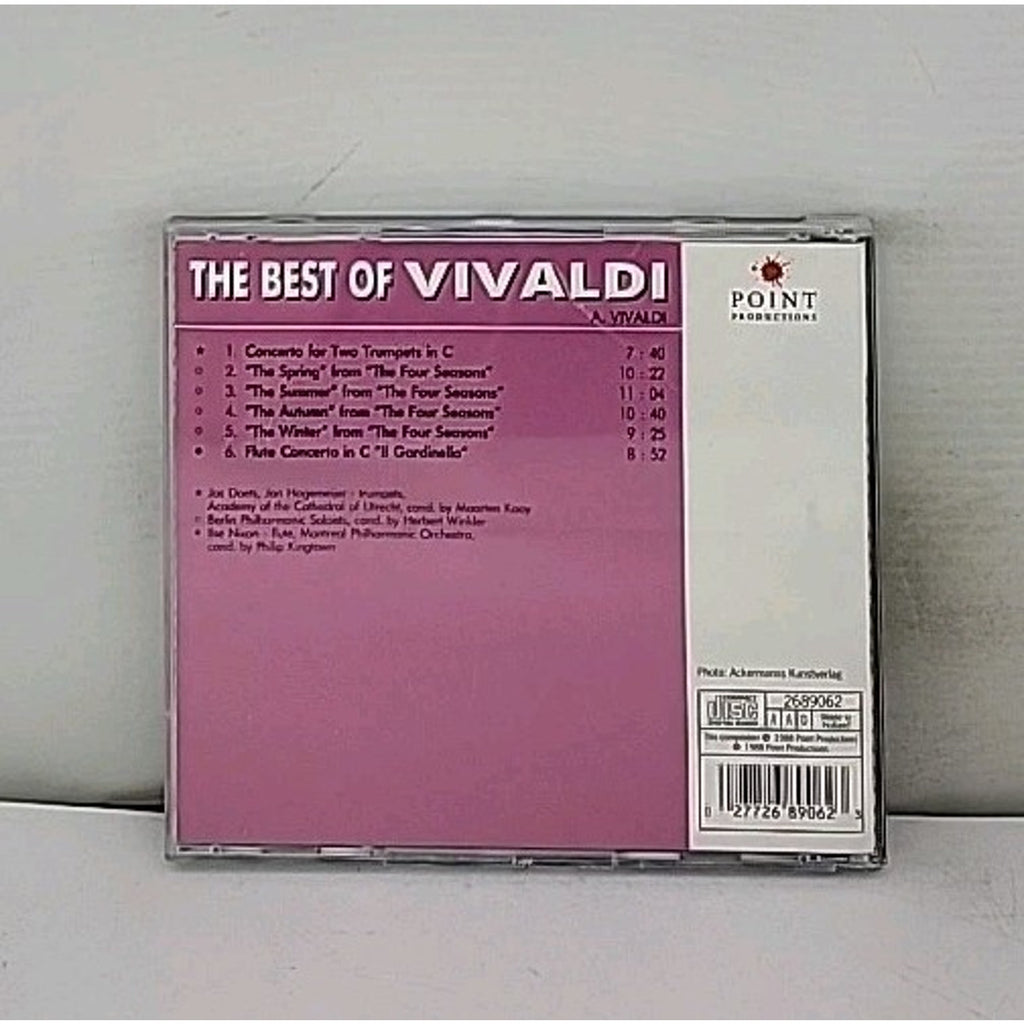 The Best of Vivaldi Classical Music CD Album