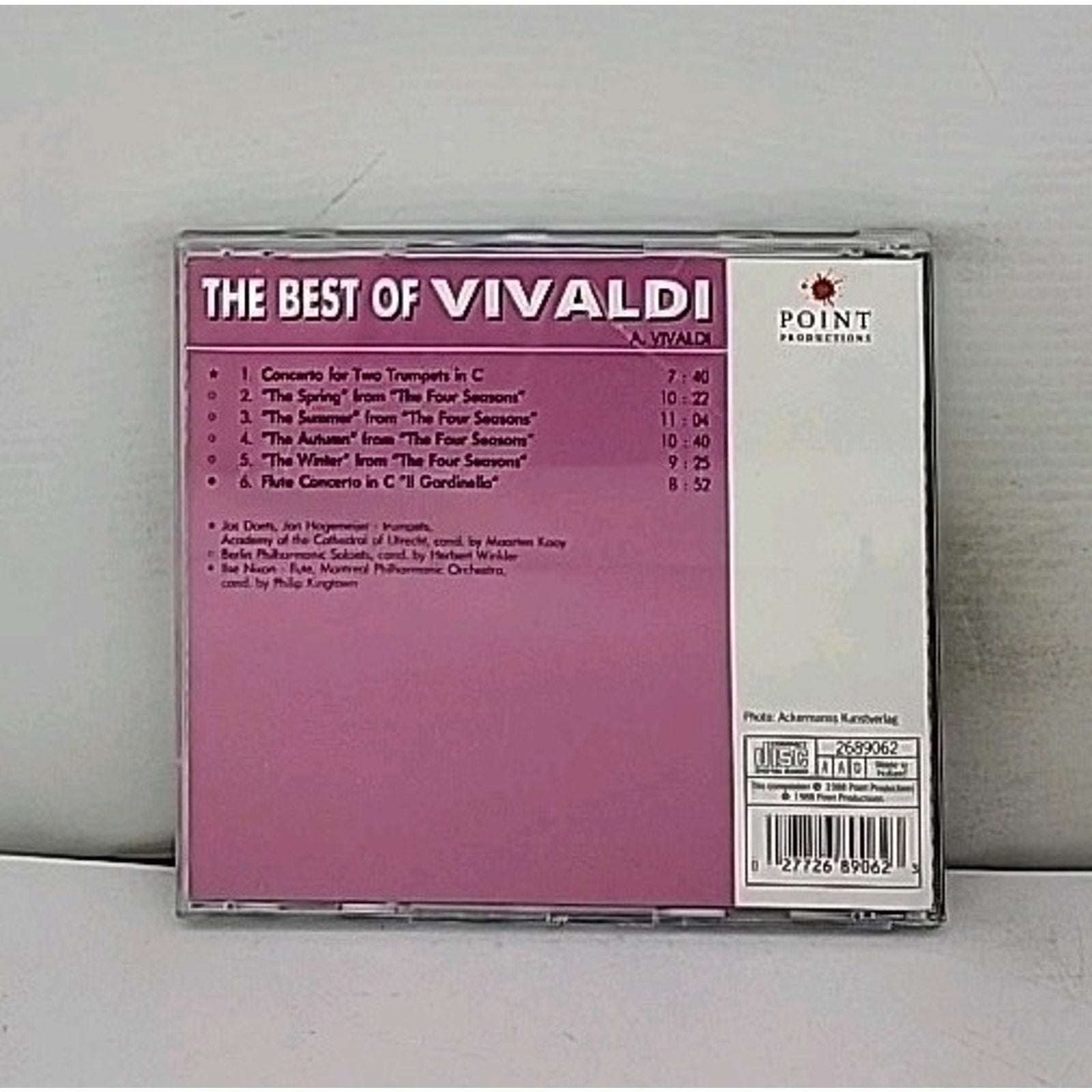 The Best of Vivaldi Classical Music CD Album