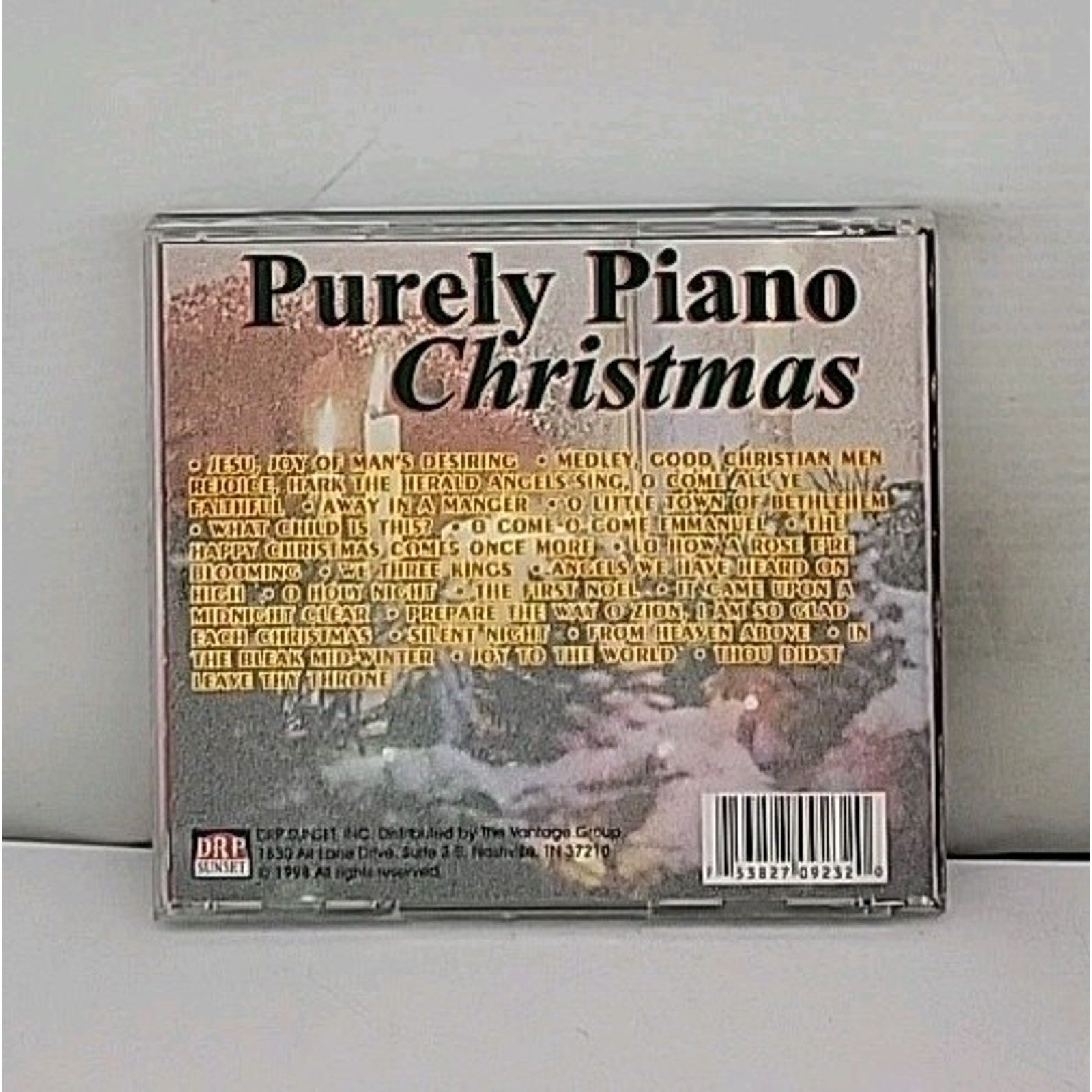 Purely Piano Christmas - Audio CD By Timothy Schmidt