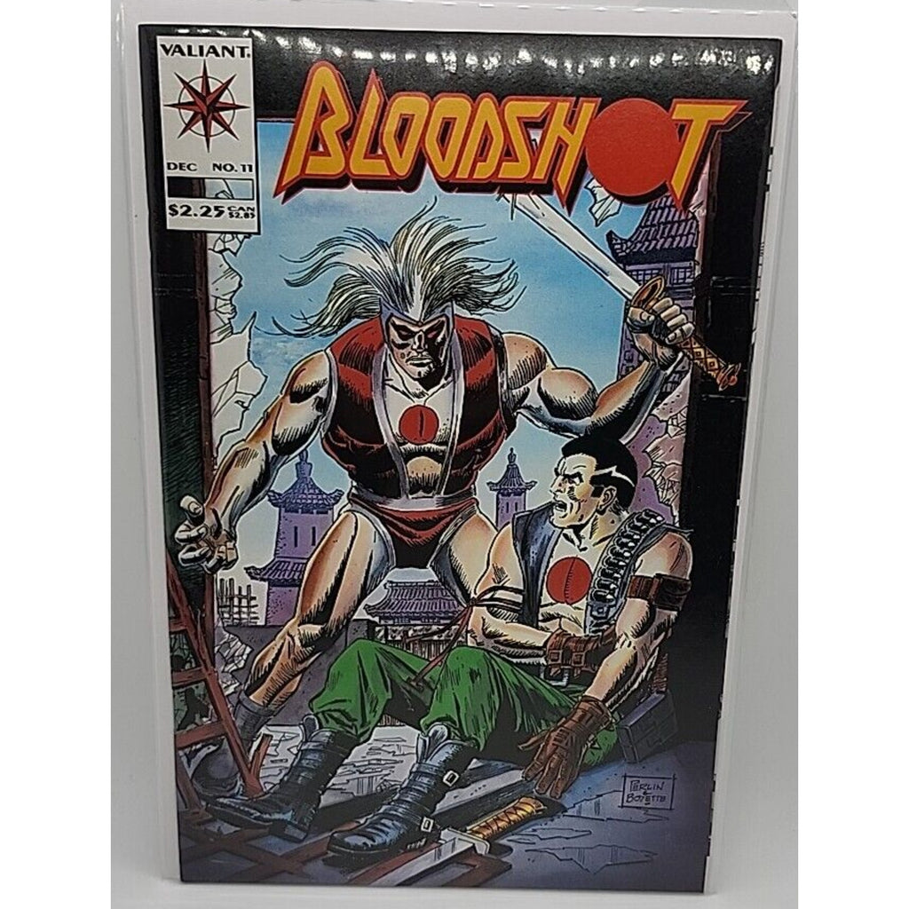 Valiant Comic Bloodshot #11 Modern Age December 1993 Comic Book