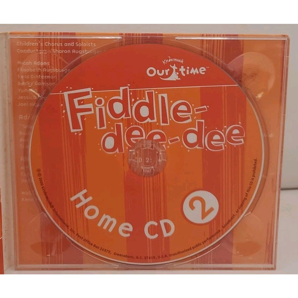 Kindermusik Our Time Fiddle Dee Dee Home 2 CD SET