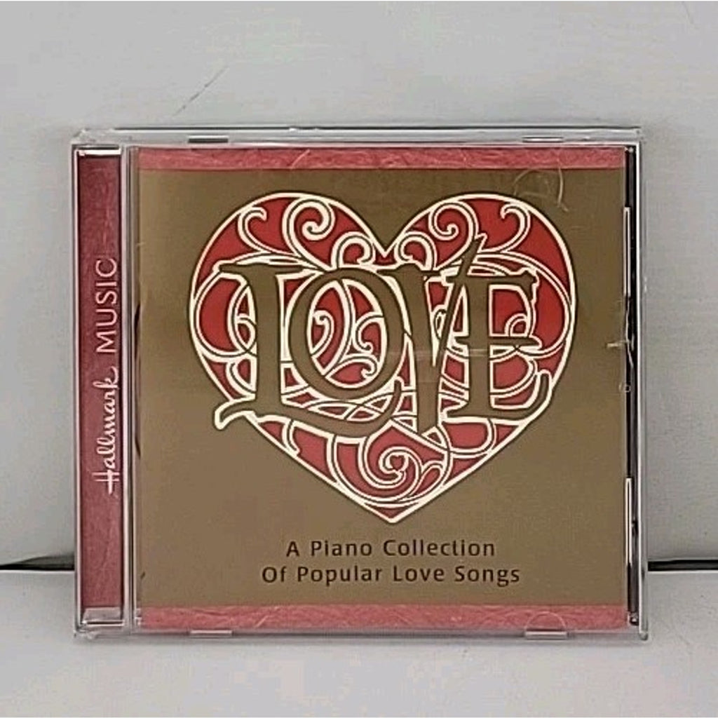 CD Love: A Piano Collection of Popular Love Songs - Music CD