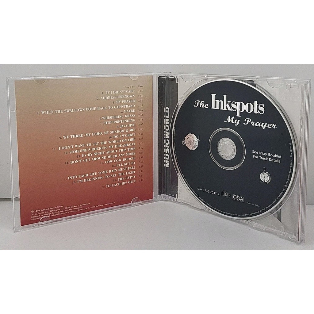 The Inkspots My Prayer CD 1999 Selected Sound Carrier