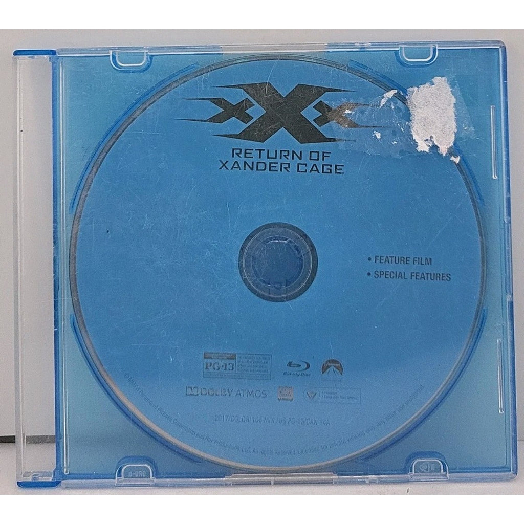Return Of Xander Cage Blu-ray Disc