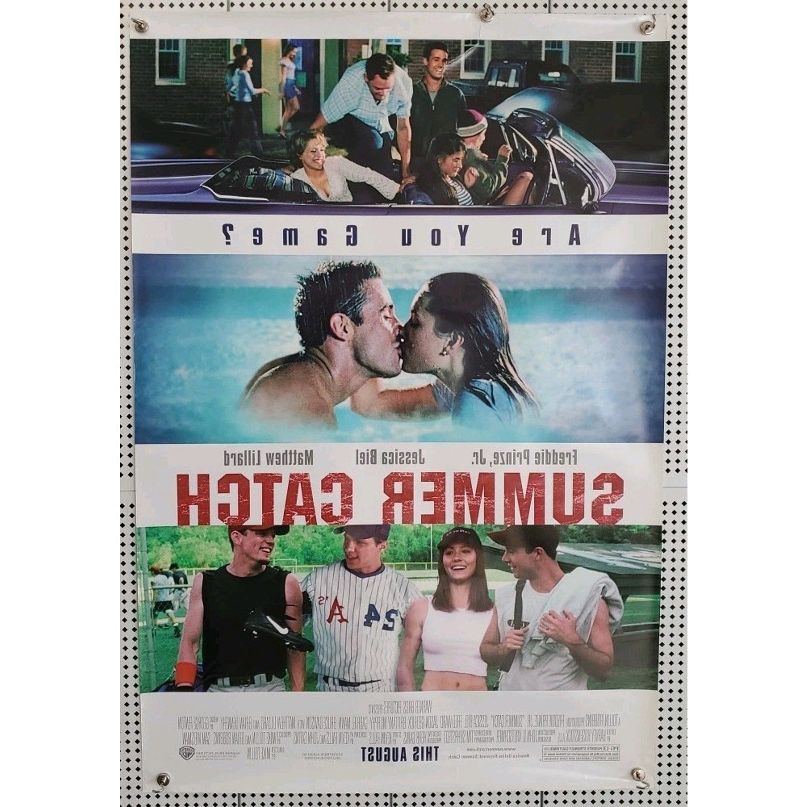 Summer Catch Original Rolled D/S 27x40 Movie Poster 2001