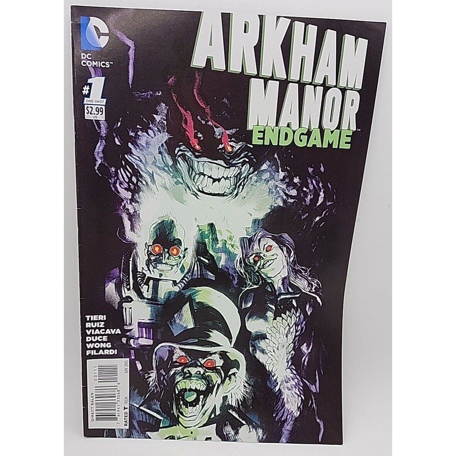 Arkham Manor Endgame #1 One-Shot DC Comics 2015 Batman