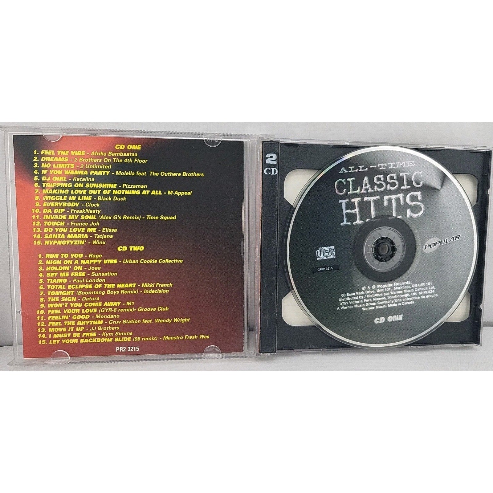 All-time Classic Hits - Music CD