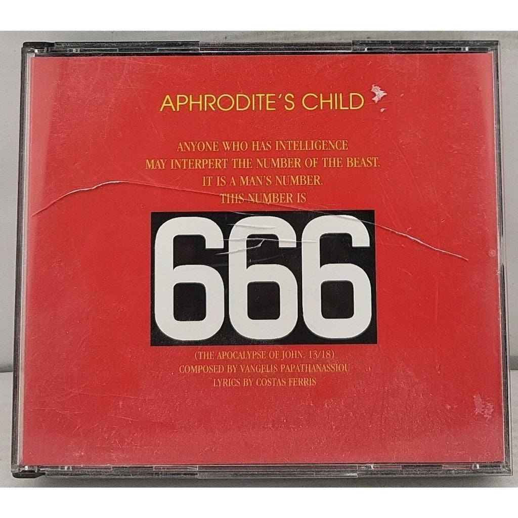 6 6 6 by Aphrodite's Child (CD, Feb-1996, 2 Discs, One Way Records)