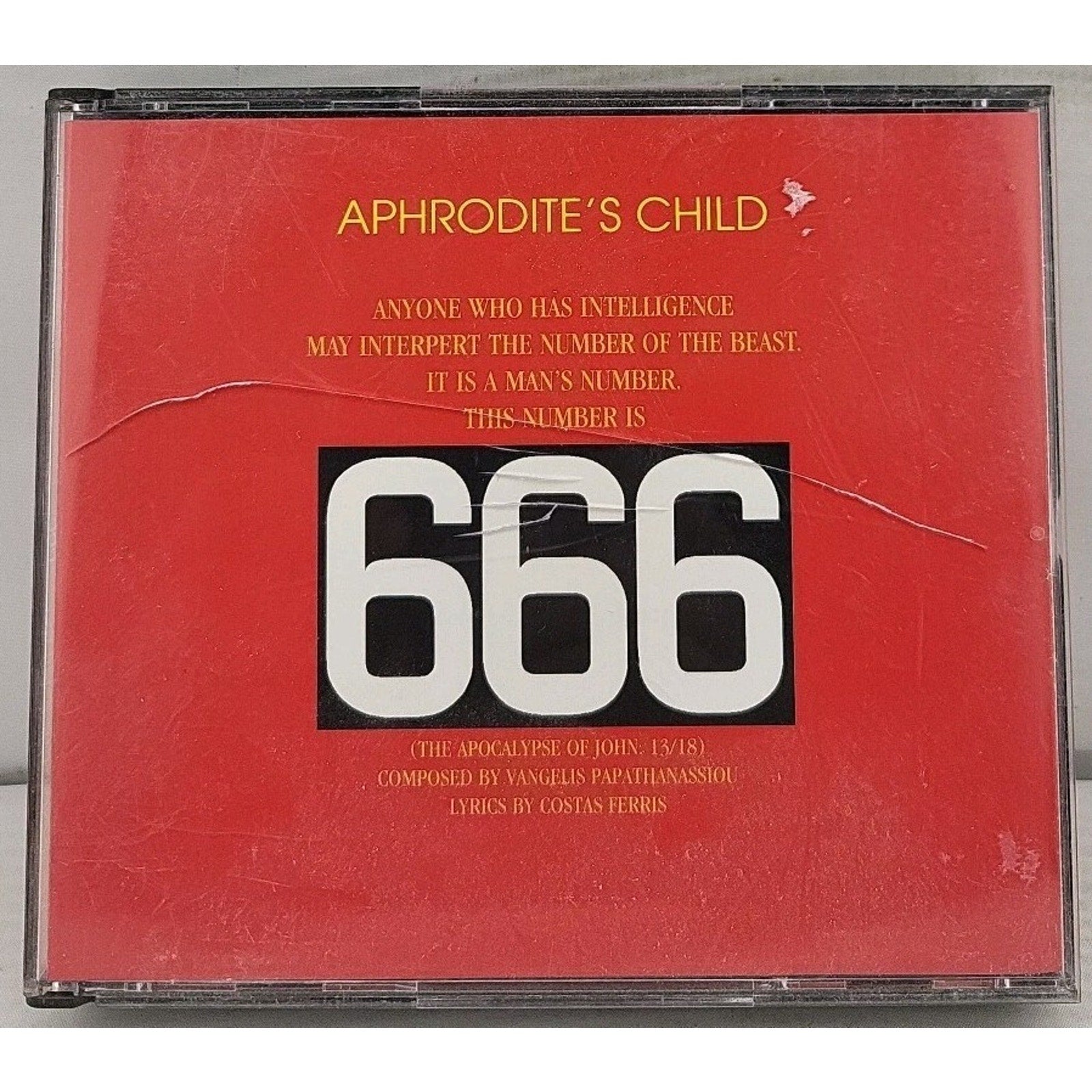 6 6 6 by Aphrodite's Child (CD, Feb-1996, 2 Discs, One Way Records)