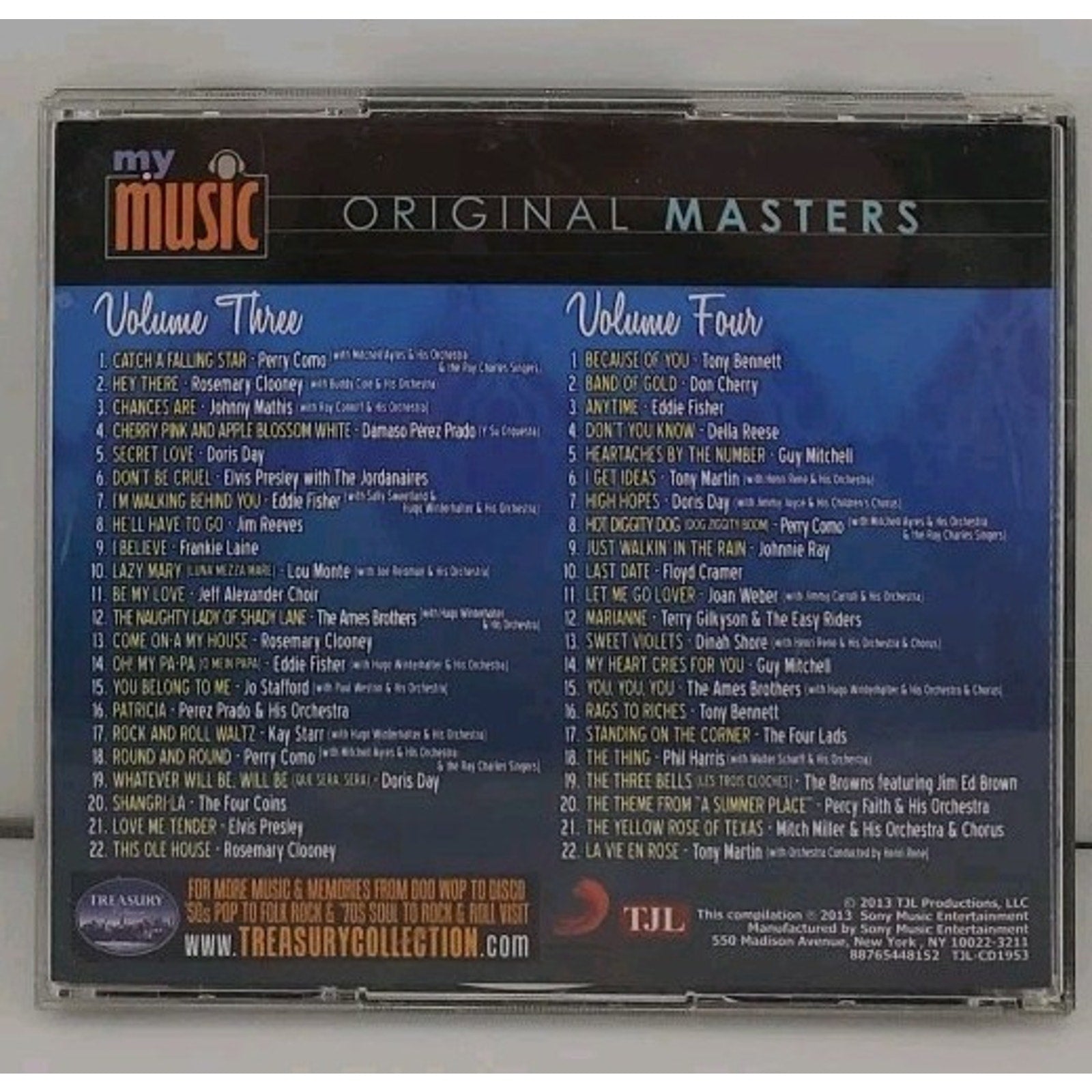 Original Masters Magic Moments Volume 3 &4 CD