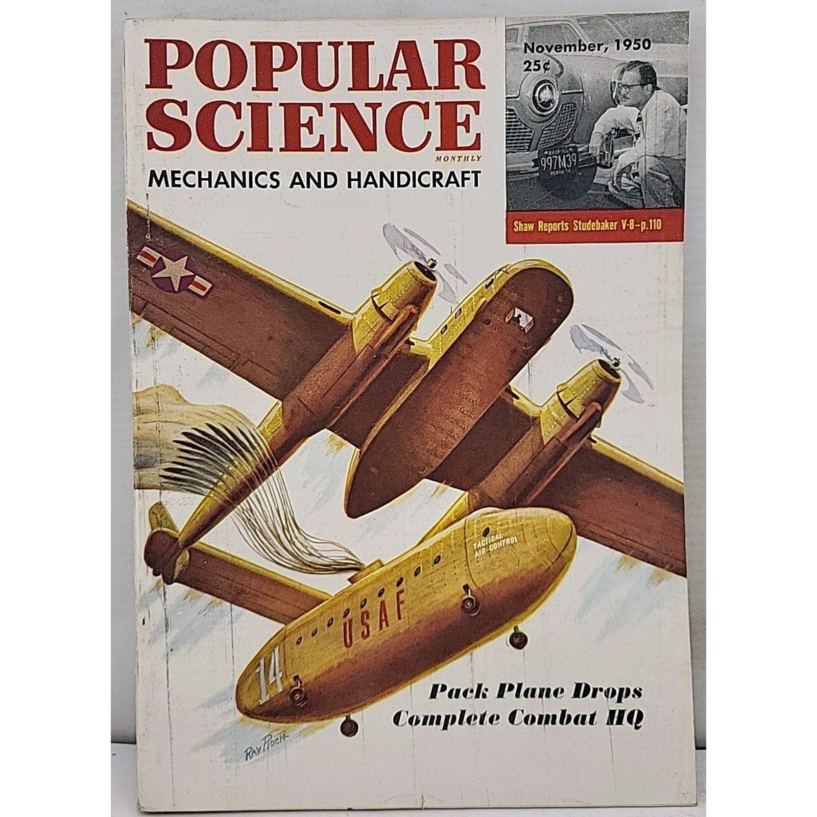 Popular Science Monthly Mechanics And Handicraft - November 1950 - Vol. 157 No.5