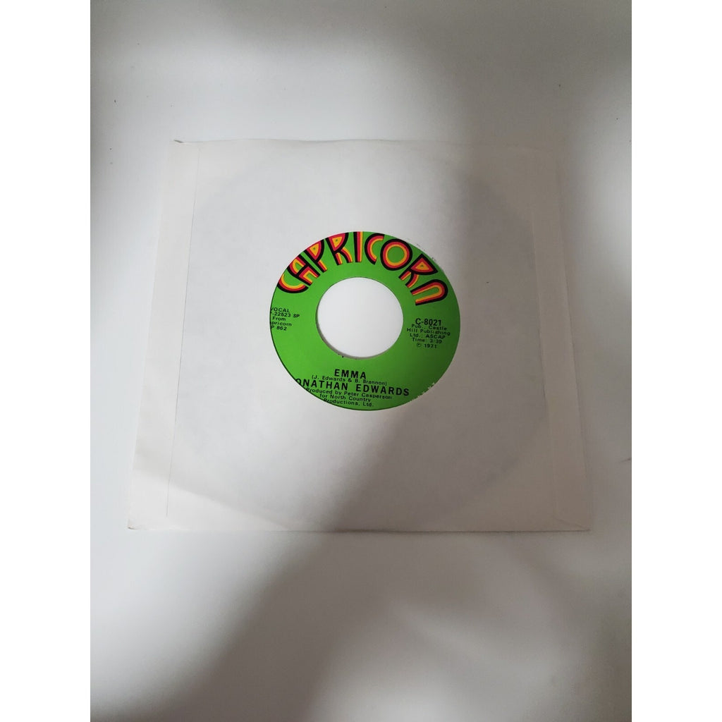 Jonathan Edwards - Emma - 45RPM Record - Singles