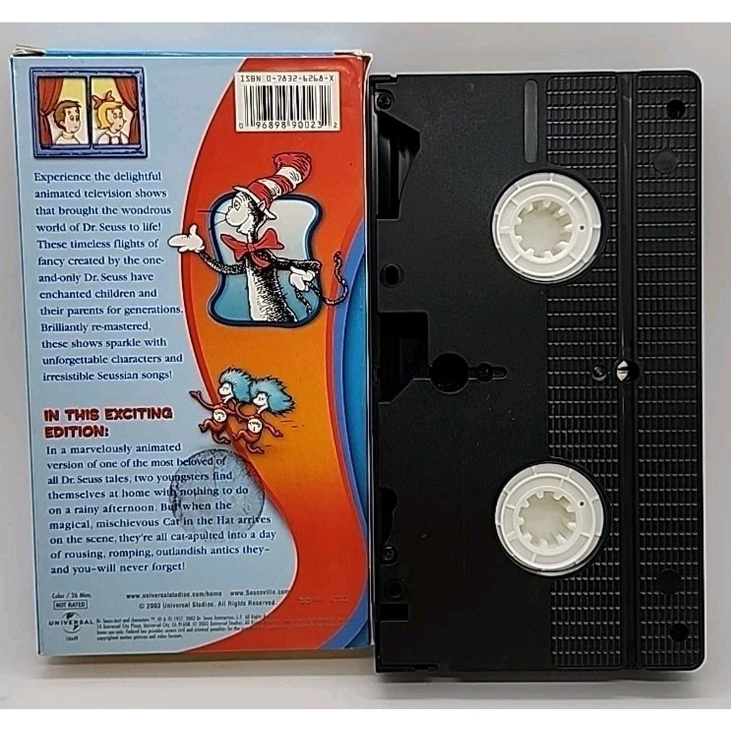 Dr. Seuss The Animated Televised Classic - The Cat in the Hat (VHS, 2001)