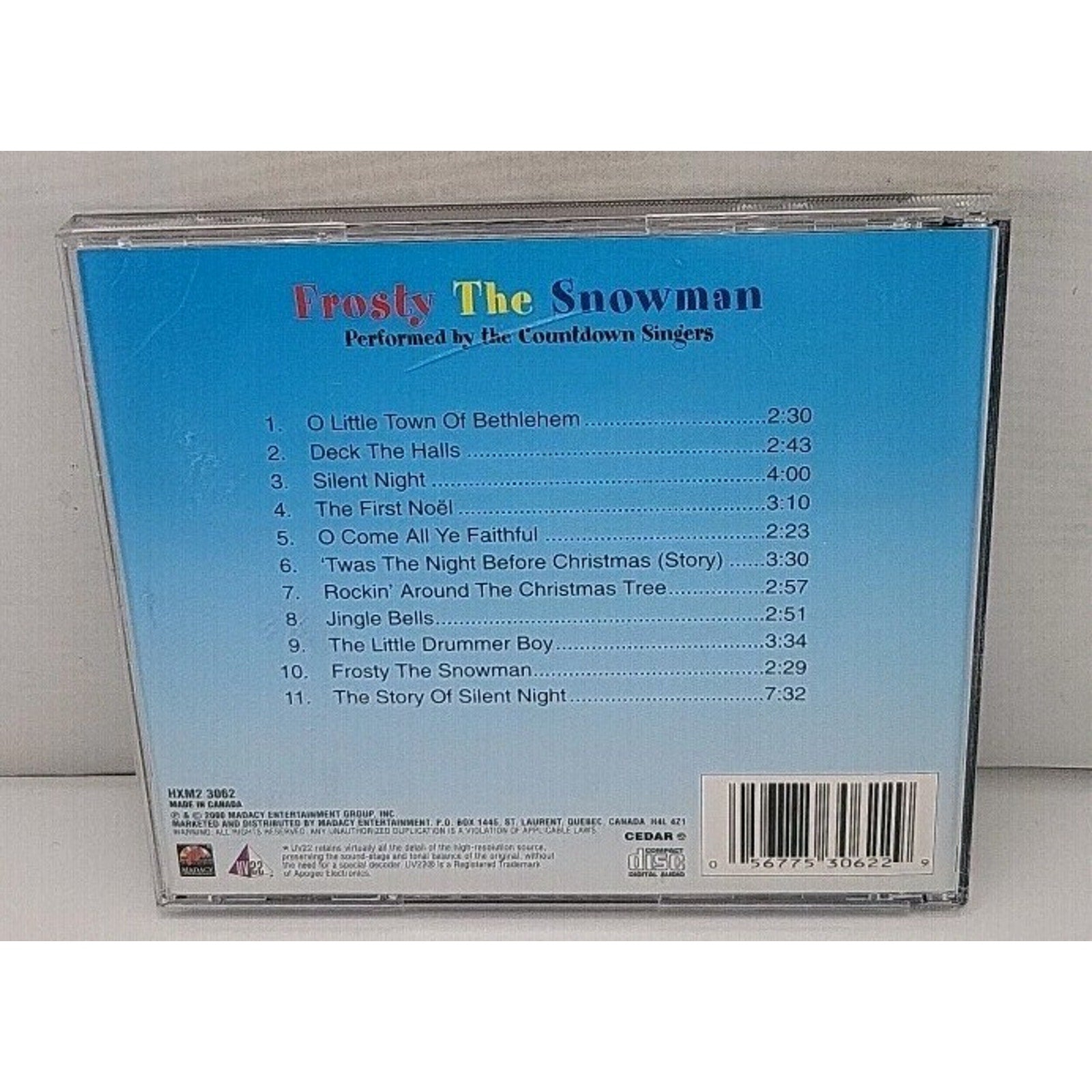 Frosty the Snowman by The Countdown Singers (CD, 2001)