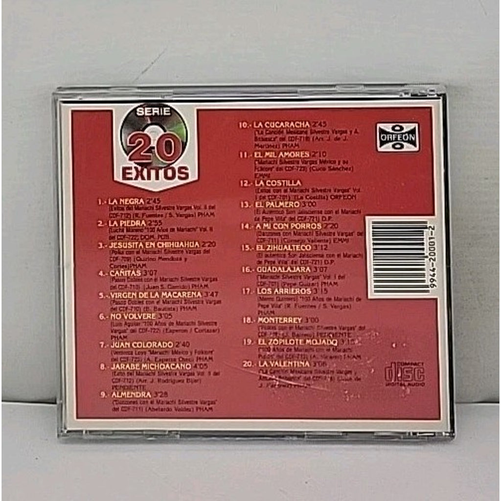 Serie 20 Exitos by Mariachi (CD, 1992)