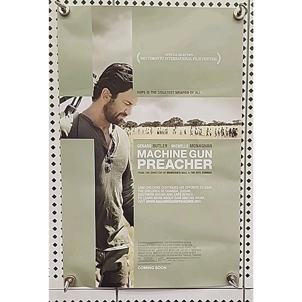 Machine Gun Preacher Movie Poster 11x17