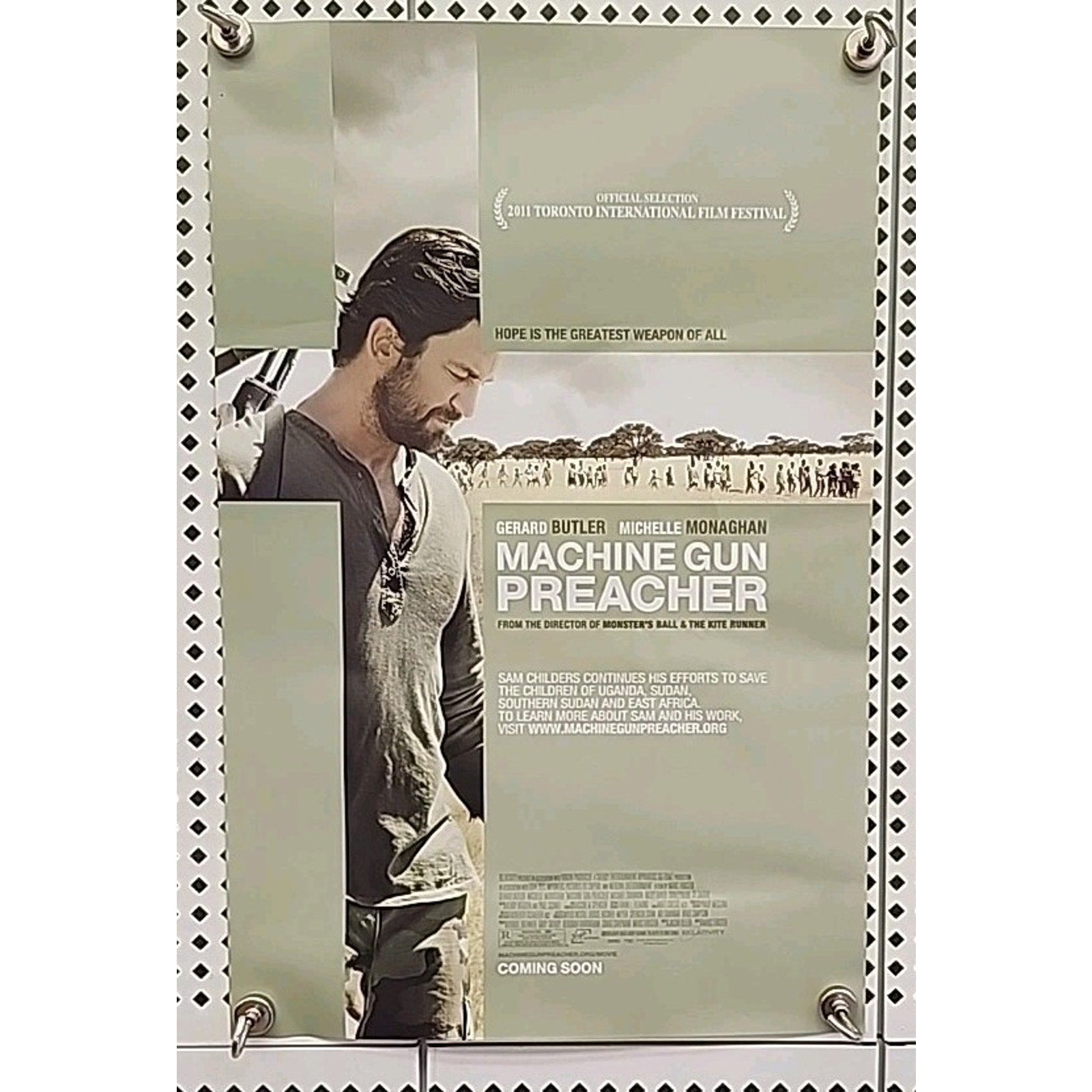 Machine Gun Preacher Movie Poster 11x17