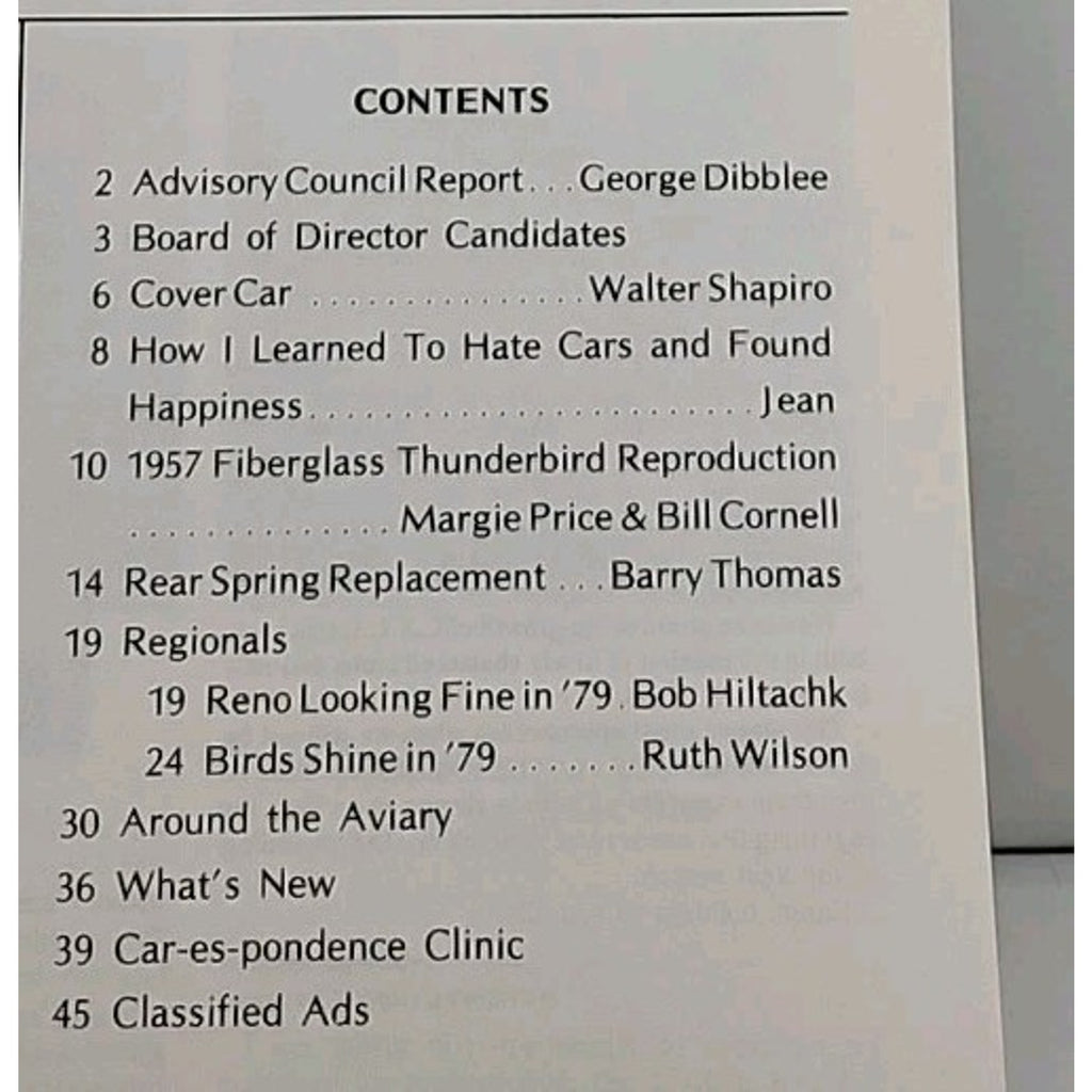 Early Bird Magazine November-December 1979