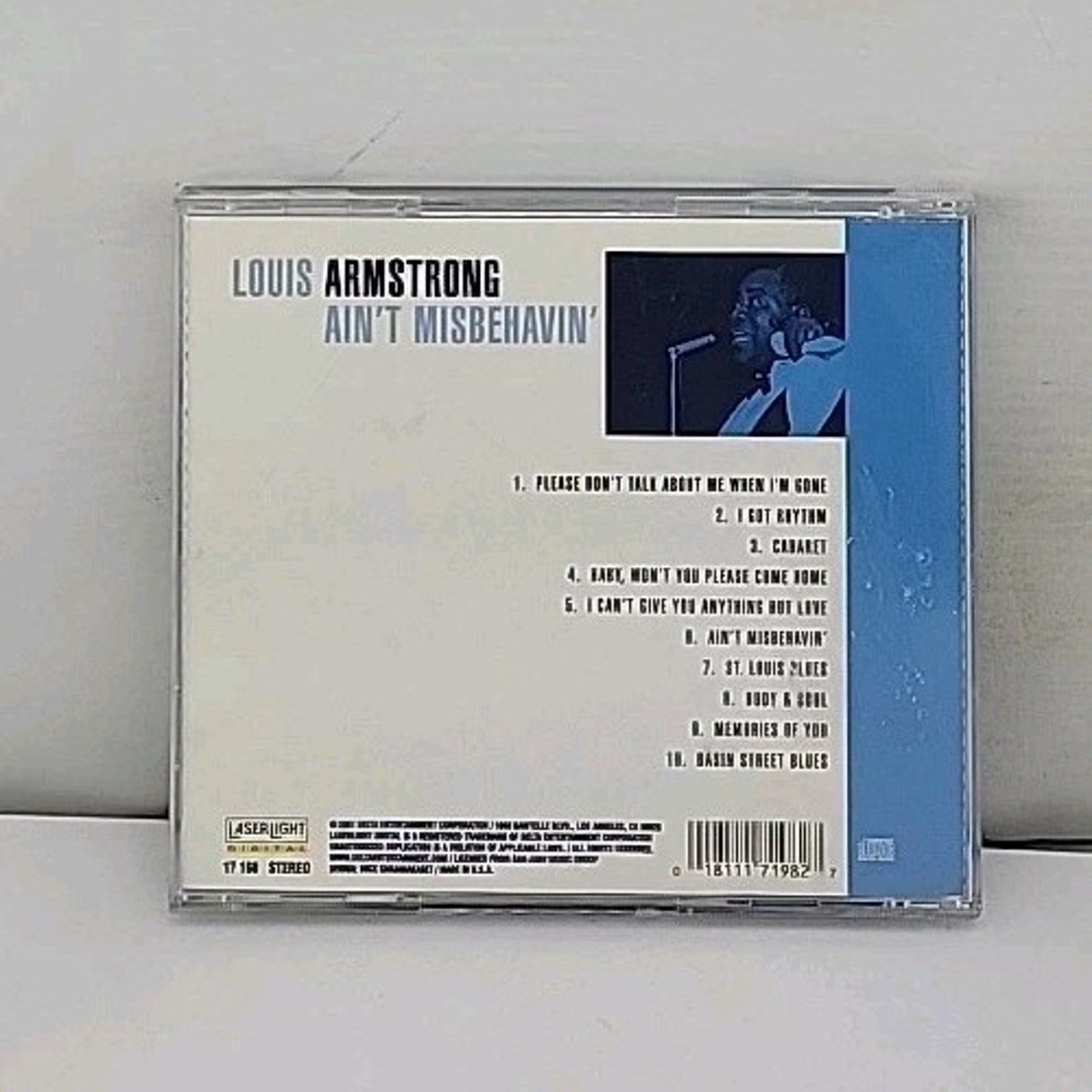 Ain't Misbehavin' [LaserLight] by Louis Armstrong (CD, Feb-2002, Laserlight)