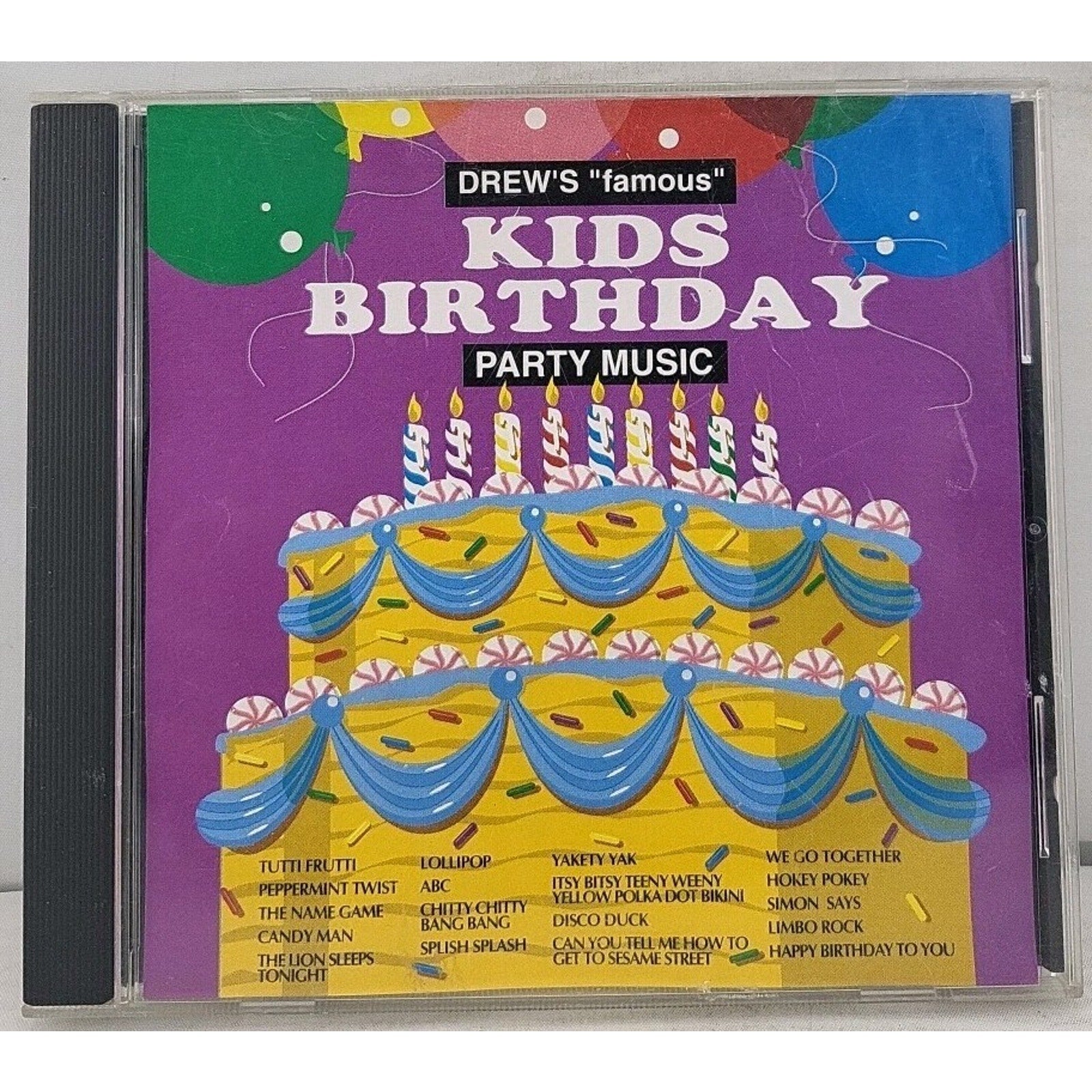 Kids Birthday Party Music by Various (CD, 1996)