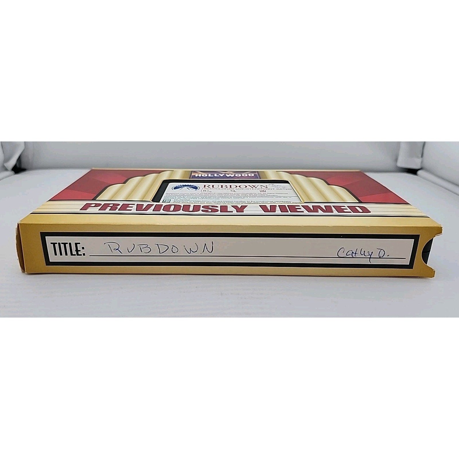 Rubdown (VHS, 1993)