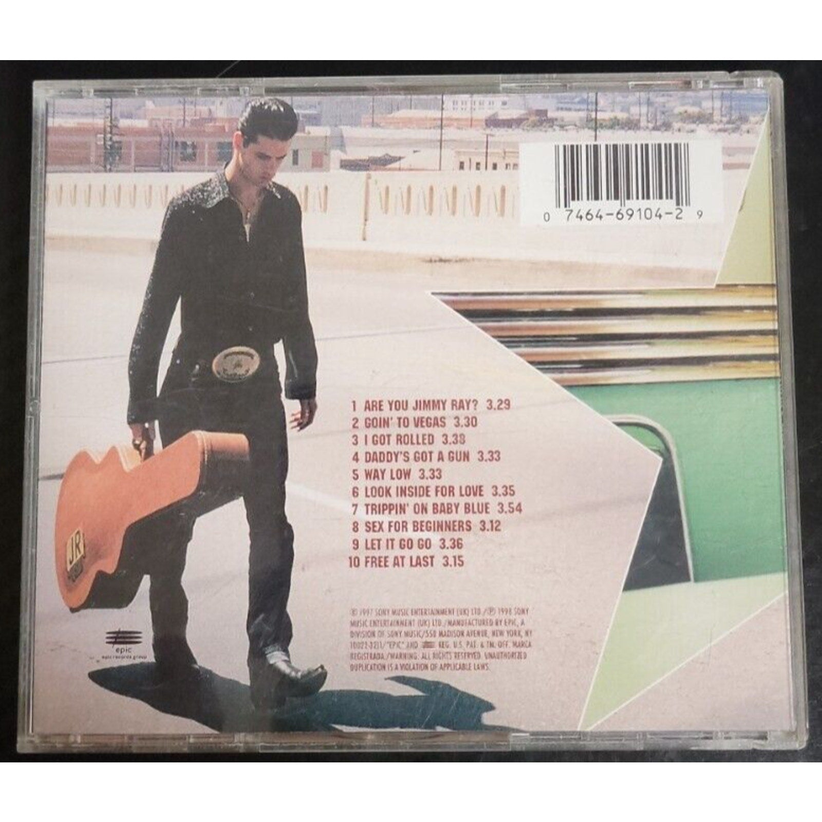 Jimmy Ray by Jimmy Ray (CD, Mar-1998, Epic)