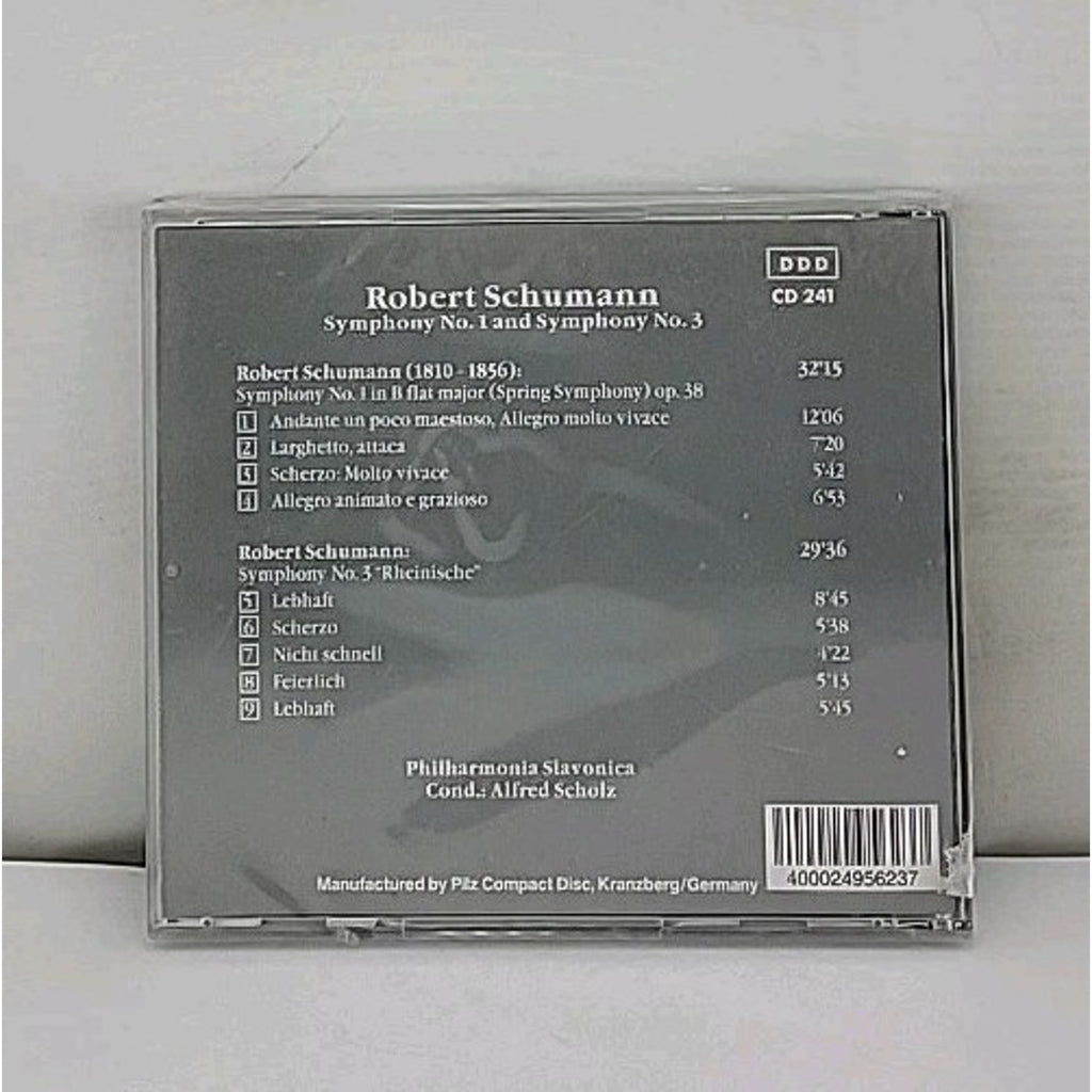 Robert Schumann Symphonies Nos. 1 & 3 Vienna Master Series CD *Brand New*