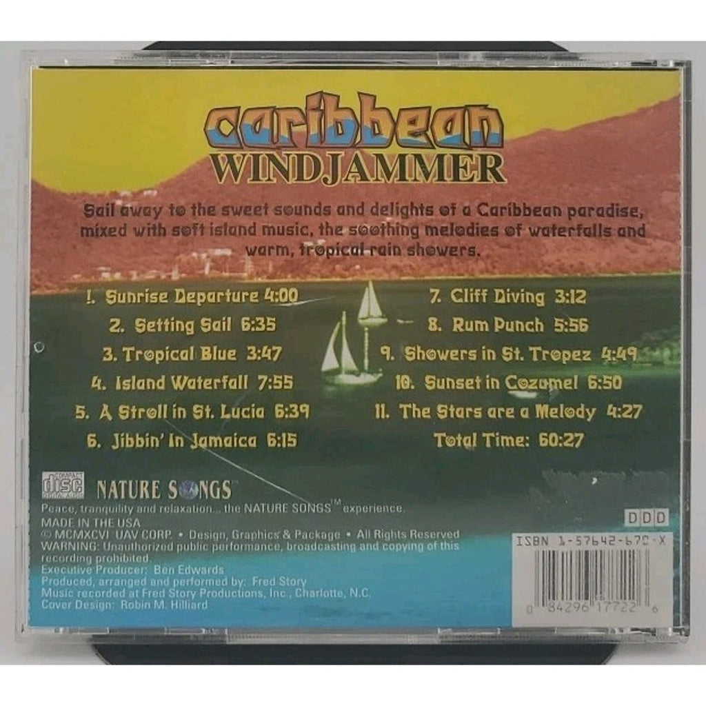 Nature Songs: Caribbean Windjammer by Fred Story (CD, 1996)