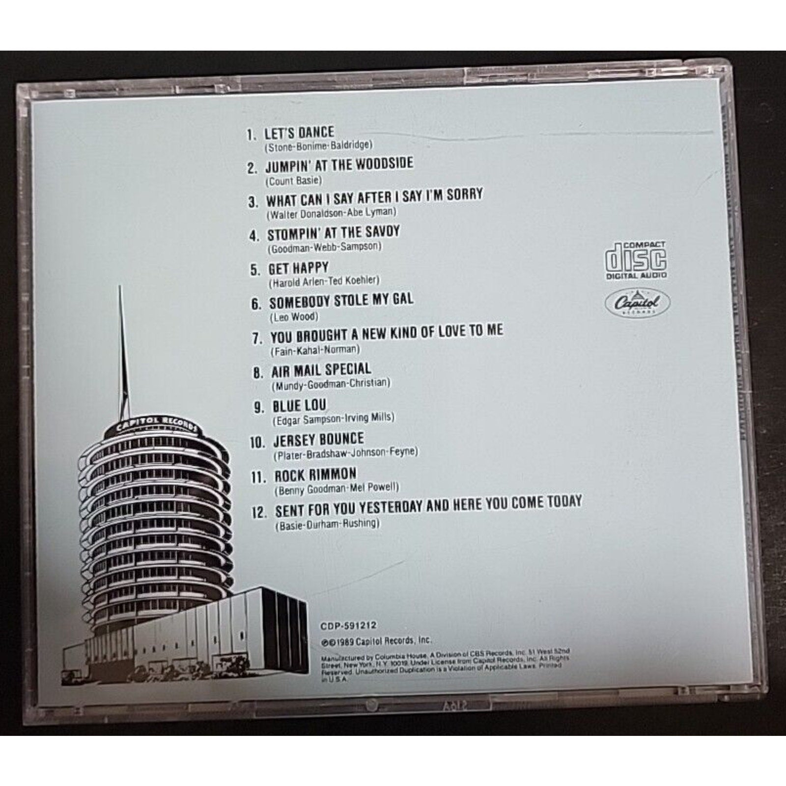 Benny Goodman The Hits Of Benny Goodman CD