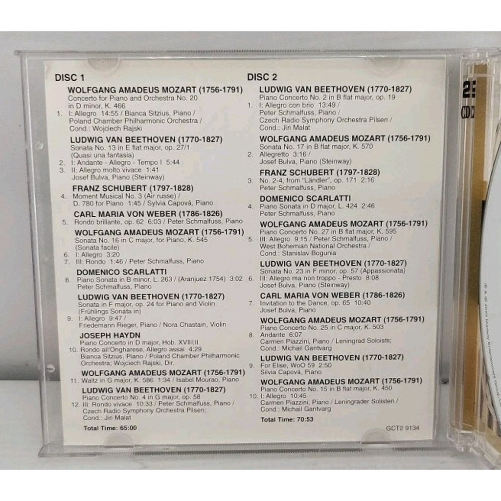 Classical Piano by Schubert / Mozart / Beethoven (CD, 2004)