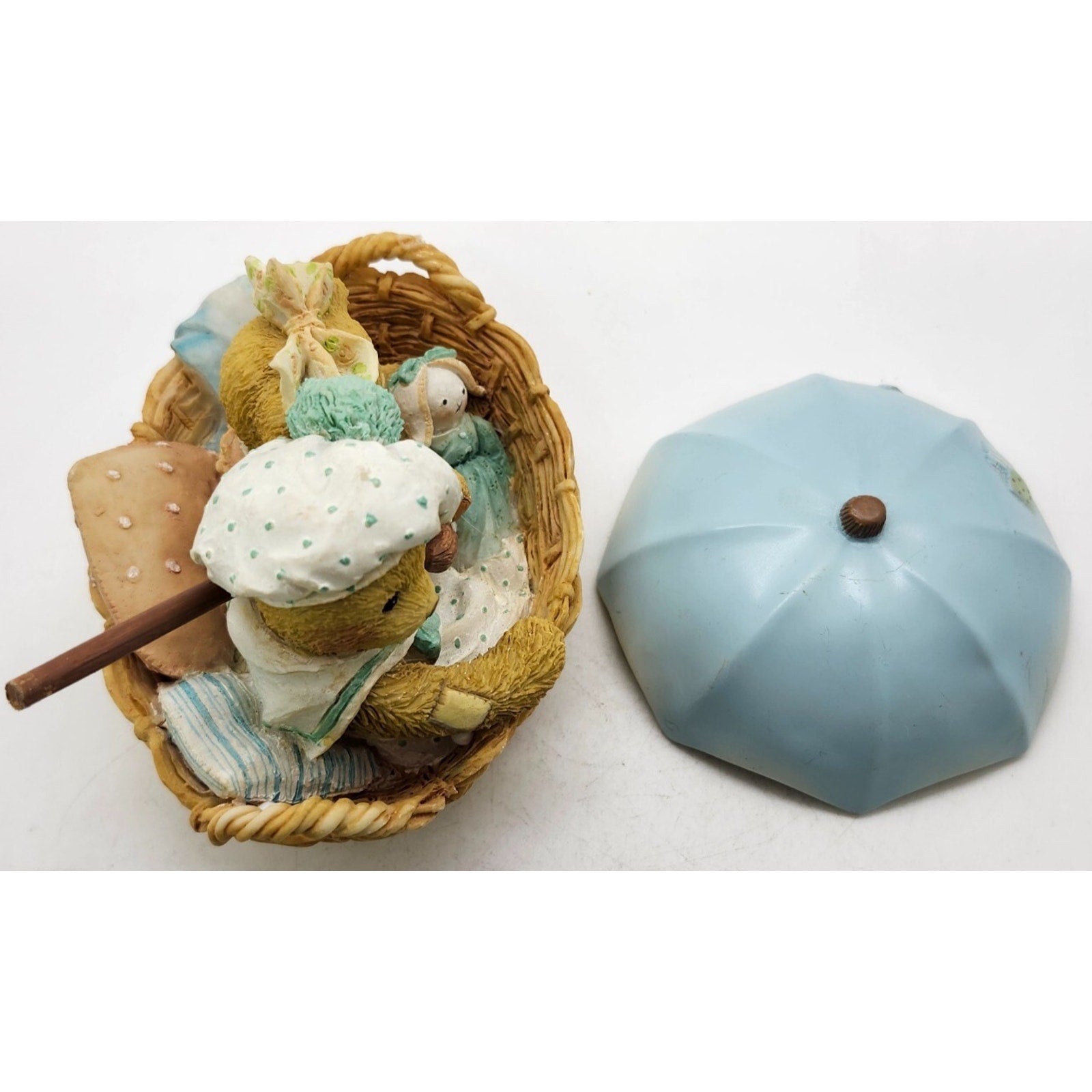 Cherished Teddies " Beth And Blossom - Friends Are Never Far Apart "