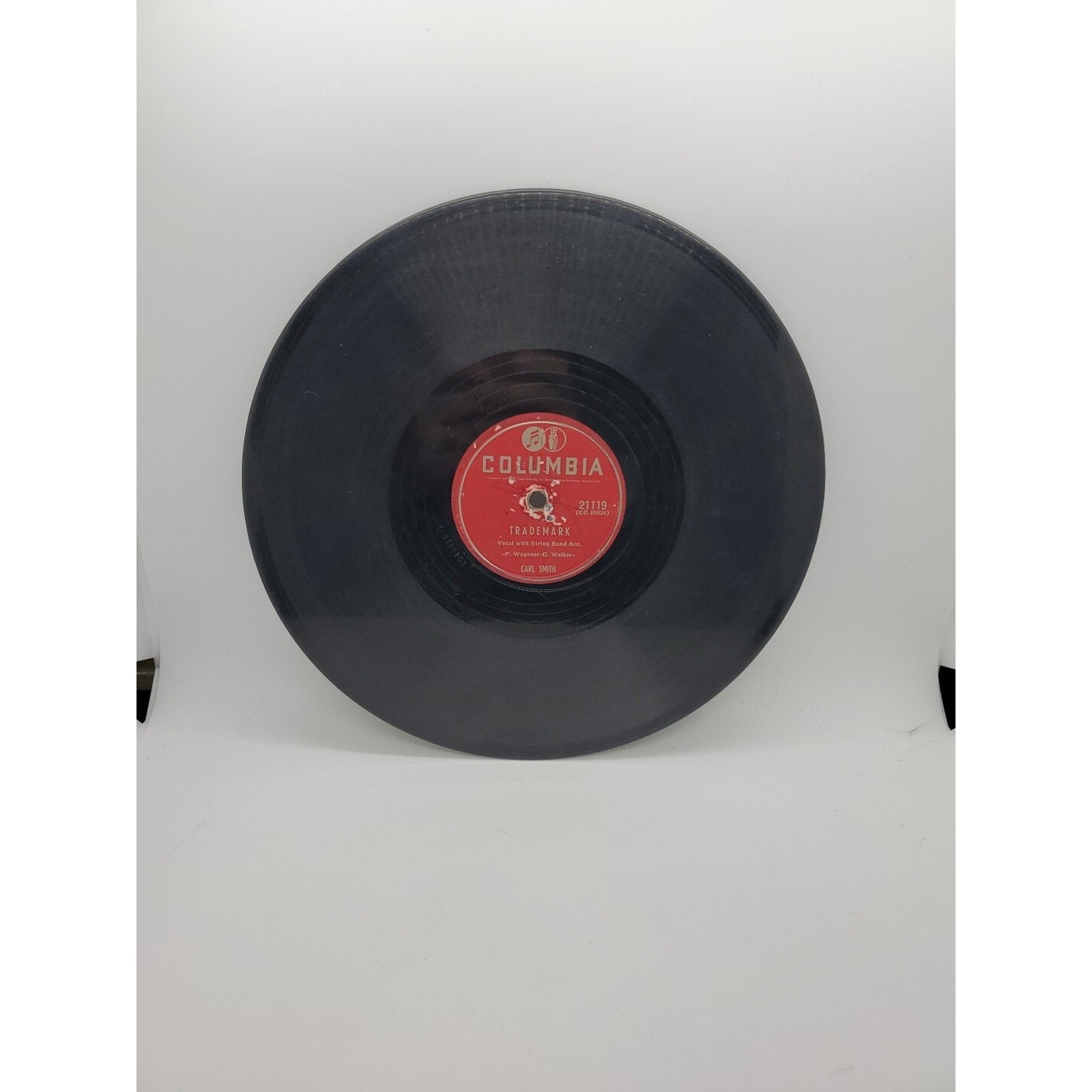 Carl Smith 78 Do I Like It / Trademark (Record)