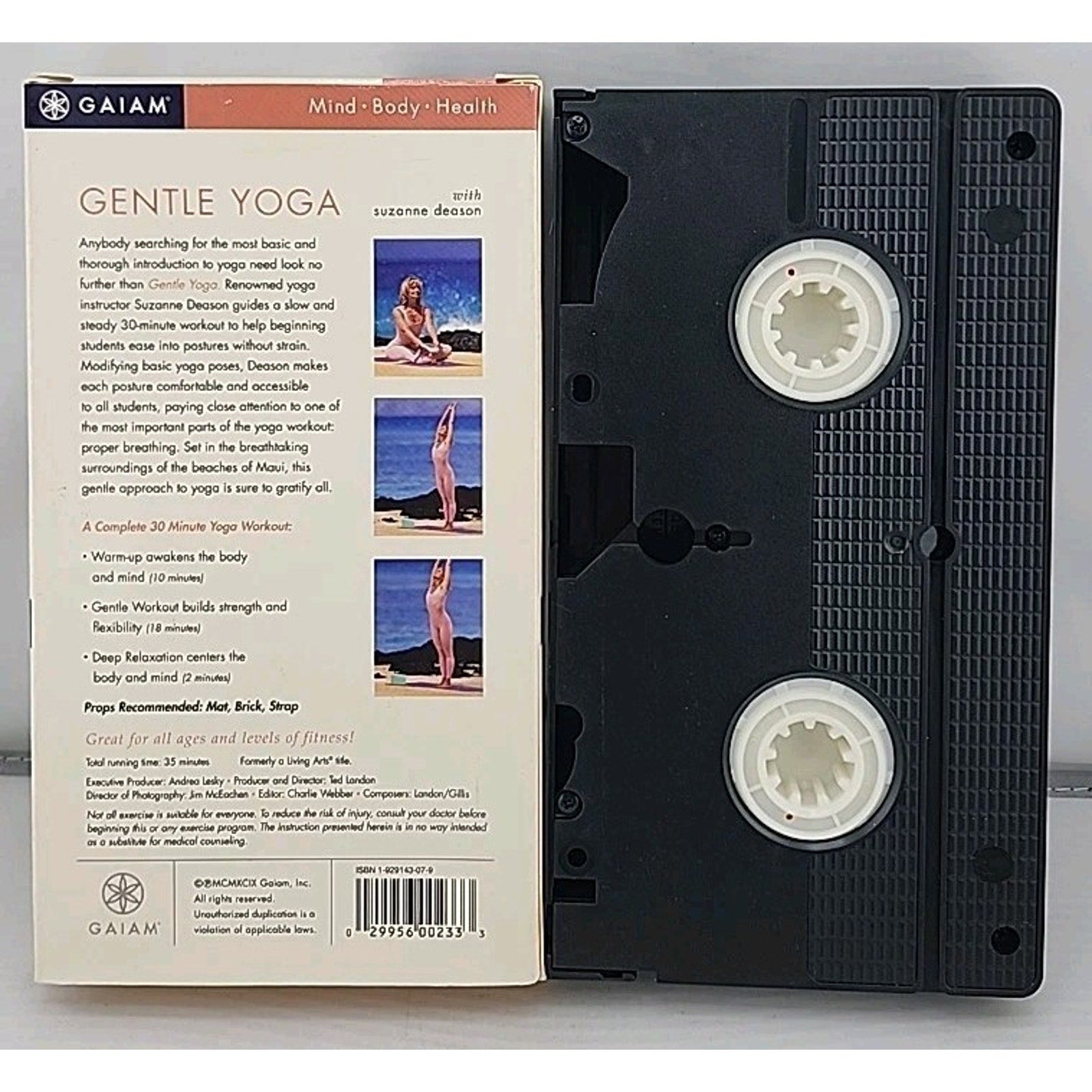 Gentle Yoga for Beginners (VHS, 2000)