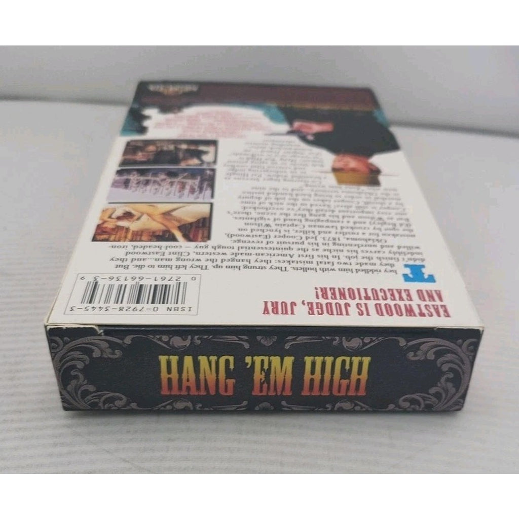 Hang Em High (VHS, 1997, Western Legends) *Sticker Label*