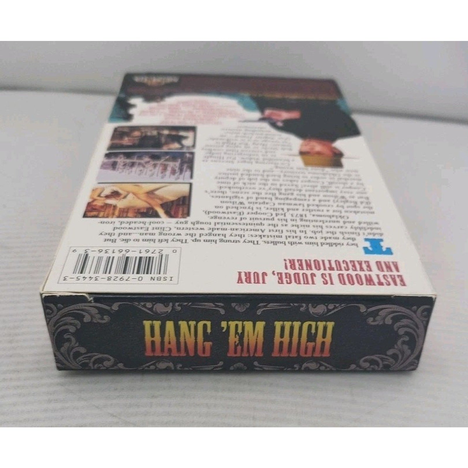 Hang Em High (VHS, 1997, Western Legends) *Sticker Label*