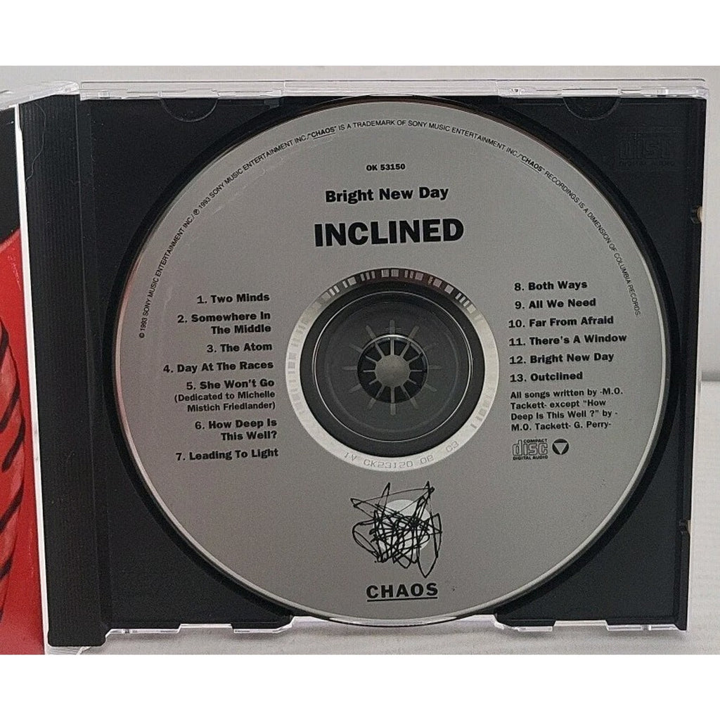 Bright New Day by Inclined (CD, Mar-1993, Chaos Recordings)