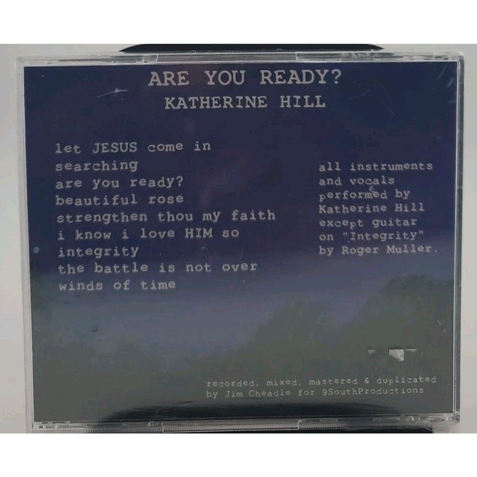 Katherine Hill Are You Ready? (CD) *Brand New*