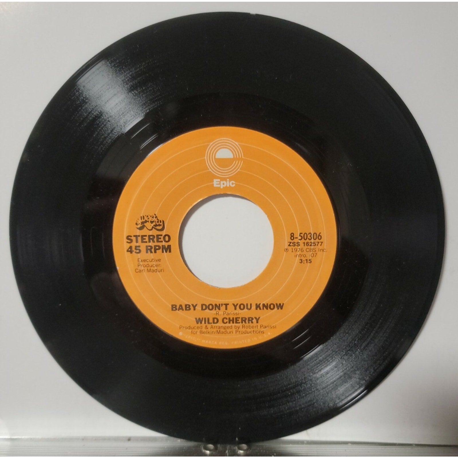 Wild Cherry - Get It Up / Baby Don't You Know (Vinyl)