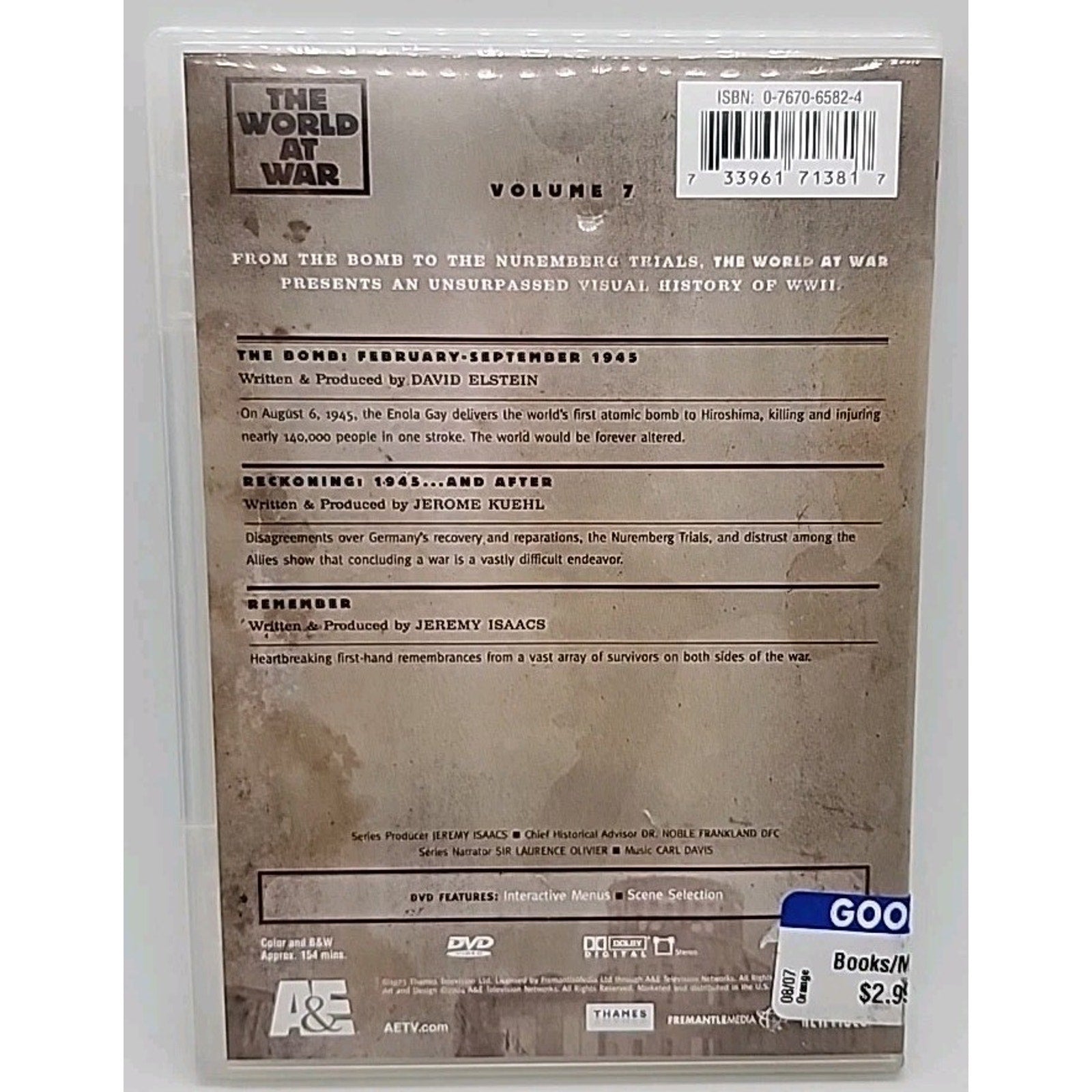 The World At War Volume 7 (DVD)