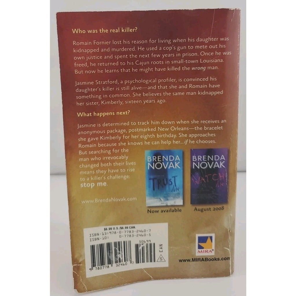 Stop Me by Brenda Novak (2008, Mass Market)