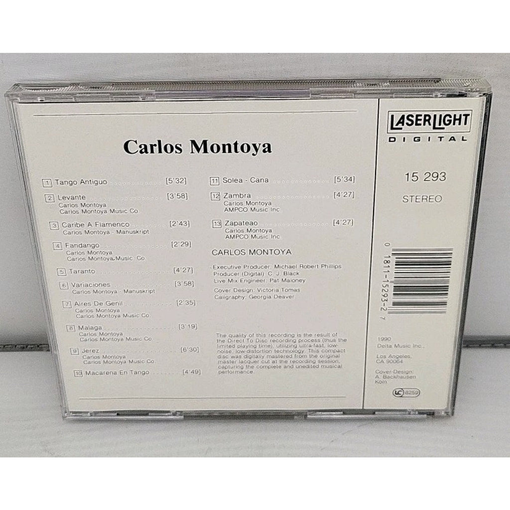 Flamenco Direct by Carlos Montoya (CD, 1990)